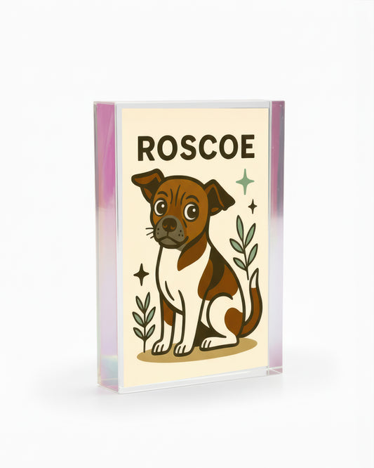Magic Pet Portrait Acrylic Frame