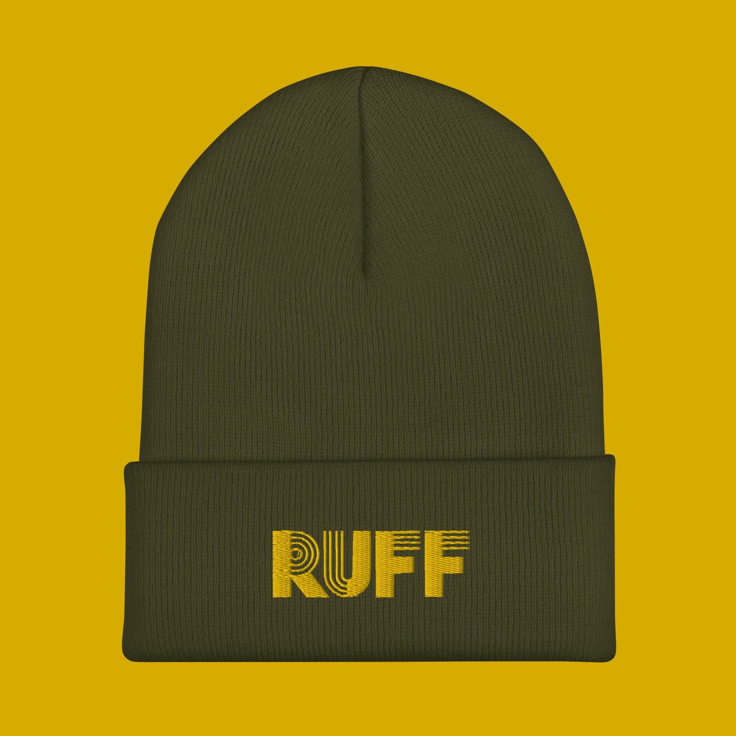 RUFF Lines Cuffed Beanie