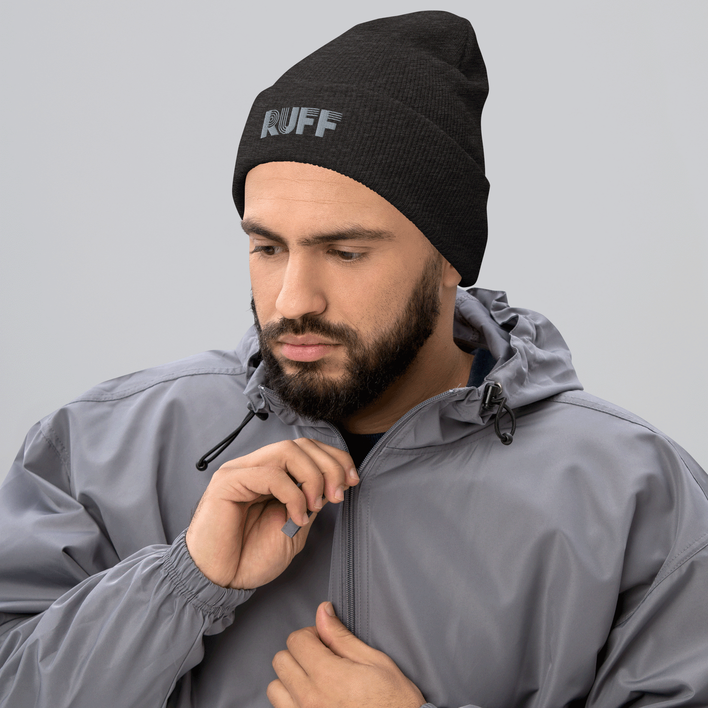 RUFF Lines Cuffed Beanie