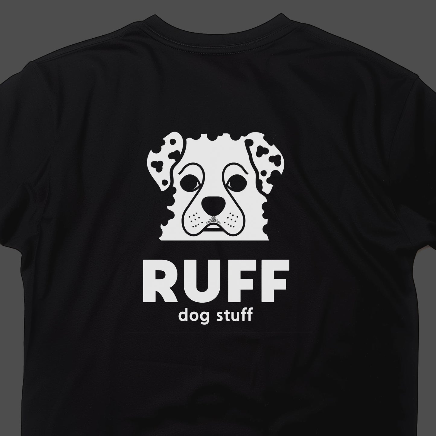 Ruff B+W Embroidered T-Shirt