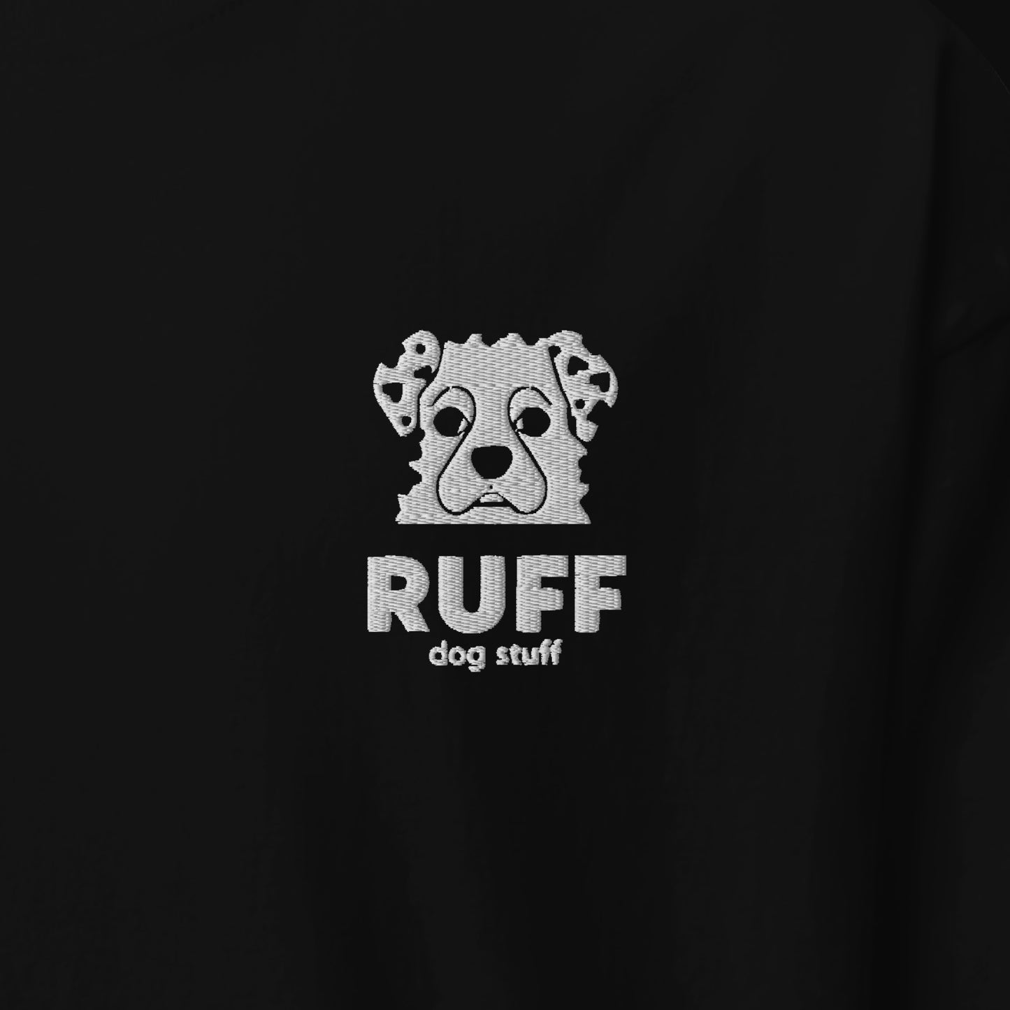 Ruff B+W Embroidered T-Shirt