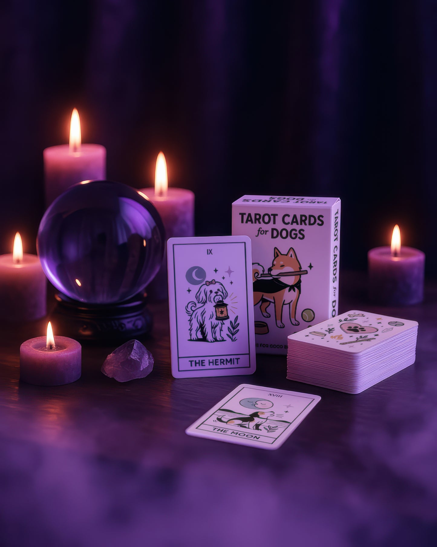 Preorder Edition: Tarot Cards for Dogs – A Fortune-Telling Deck for Good Boys and Girls with Exclusive Surprises Just for Preorders