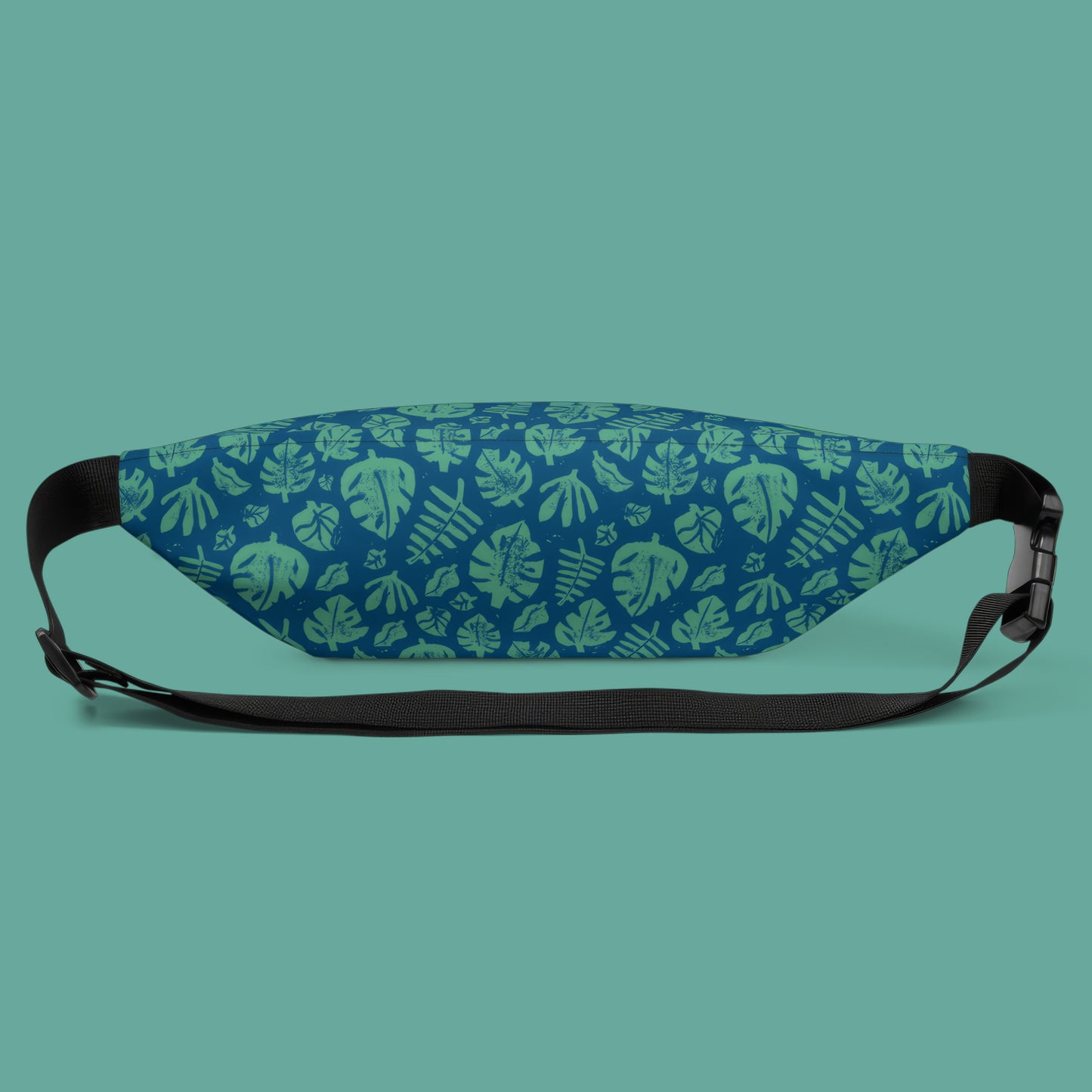 Tropical Block Print Fanny Pack