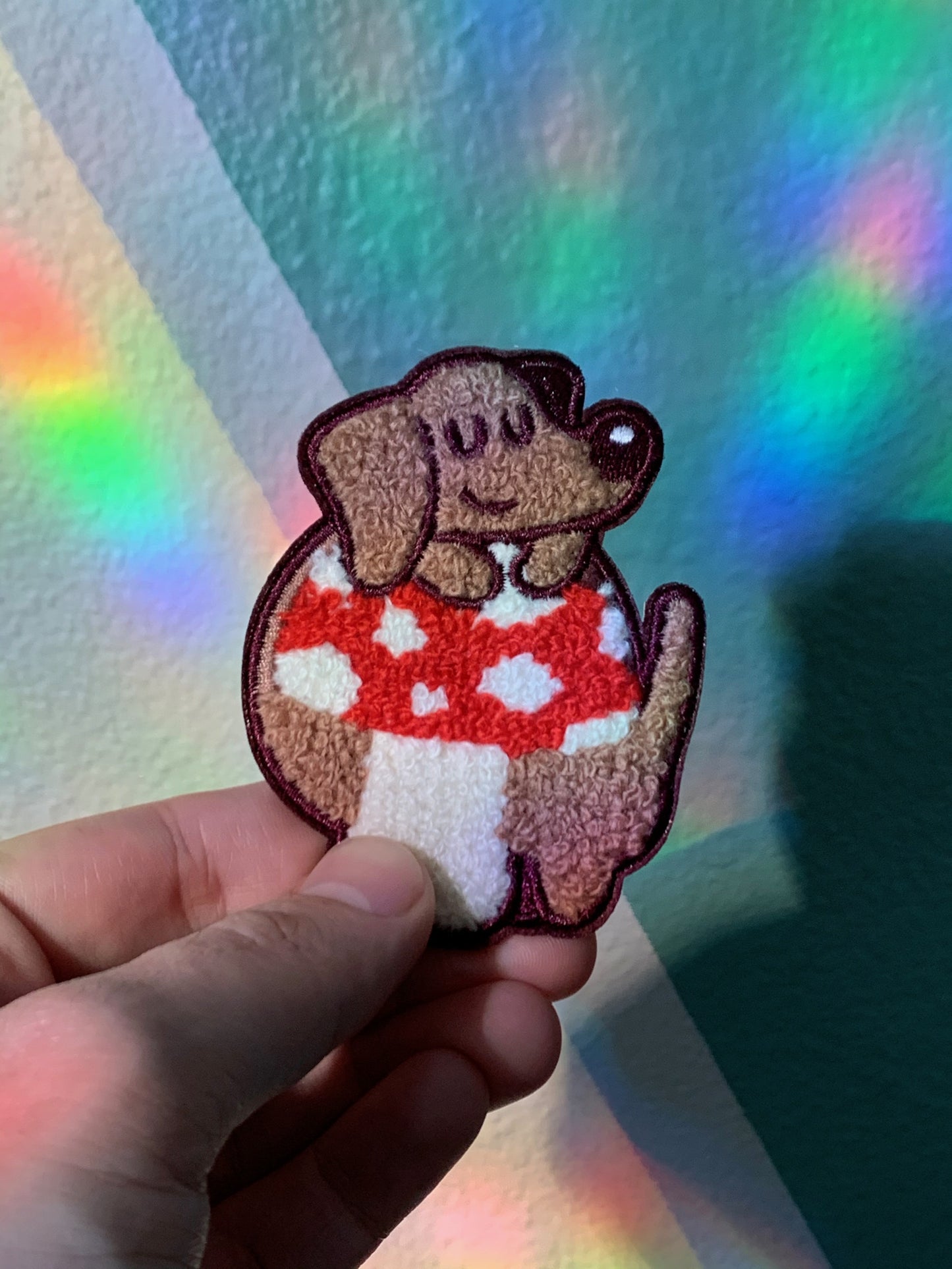 Shroom Chenille Patch