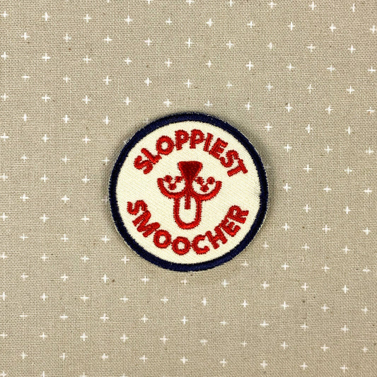 Sloppiest Smoocher - Dog Merit Badge