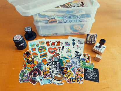 RUFF & Friends Sticker Club – Monthly Snail Mail for Dog People