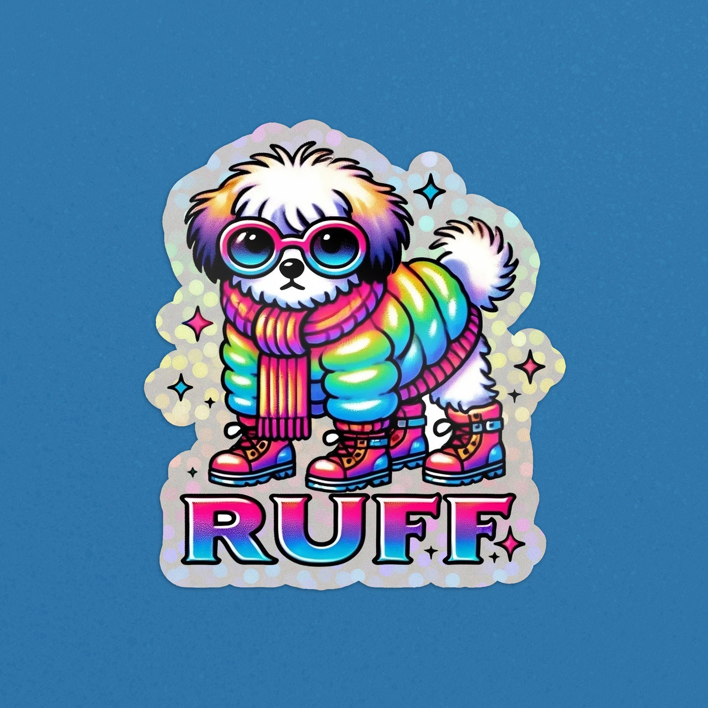RUFF & Friends Sticker Club – Monthly Snail Mail for Dog People