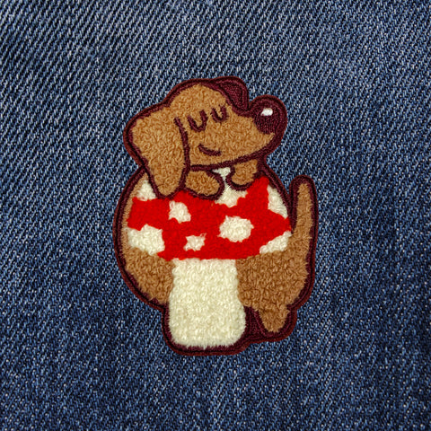 Shroom Chenille Patch