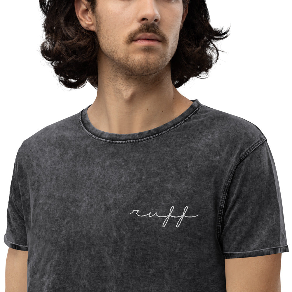 Ruff Script Distressed